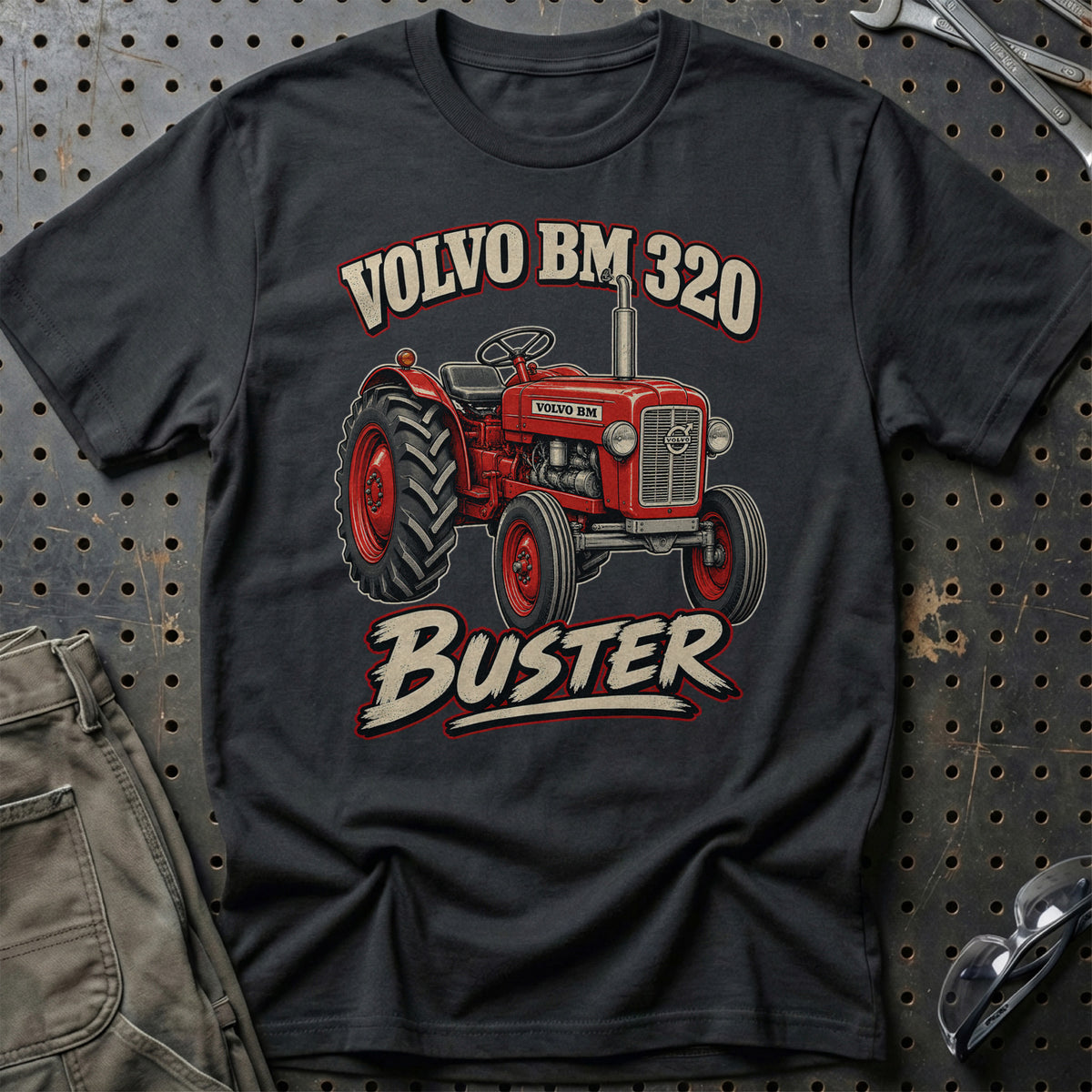 Volvo BM 320 – Buster T-Shirt – Sort