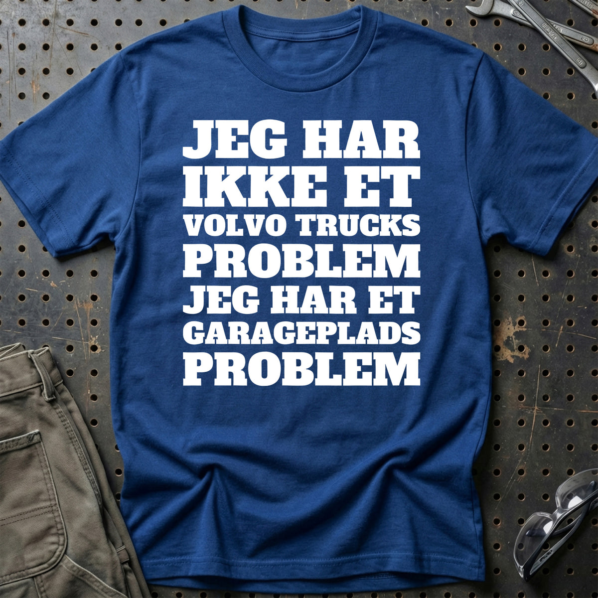 Volvo Trucks – Jeg har et garageplads problem T-Shirt – Blå Royal