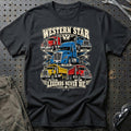 Western Star Legends Never Die T-Shirt – Sort