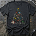 Zündapp Juletræ T-Shirt – Sort