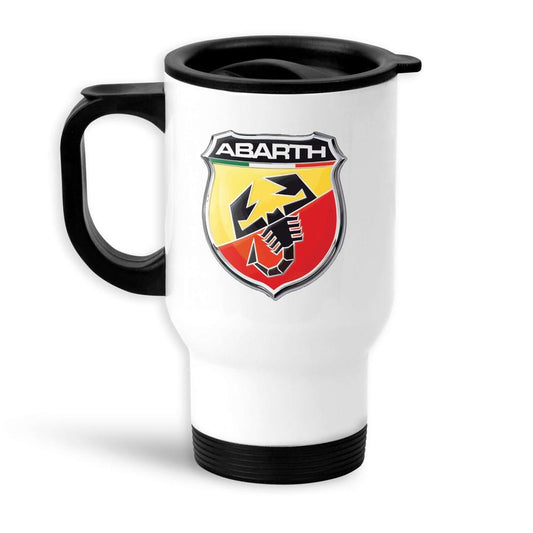 Abarth Termokrus Hvidt-Krus-Abarth-Garage Culture Shop- garage - man cave - merchandise