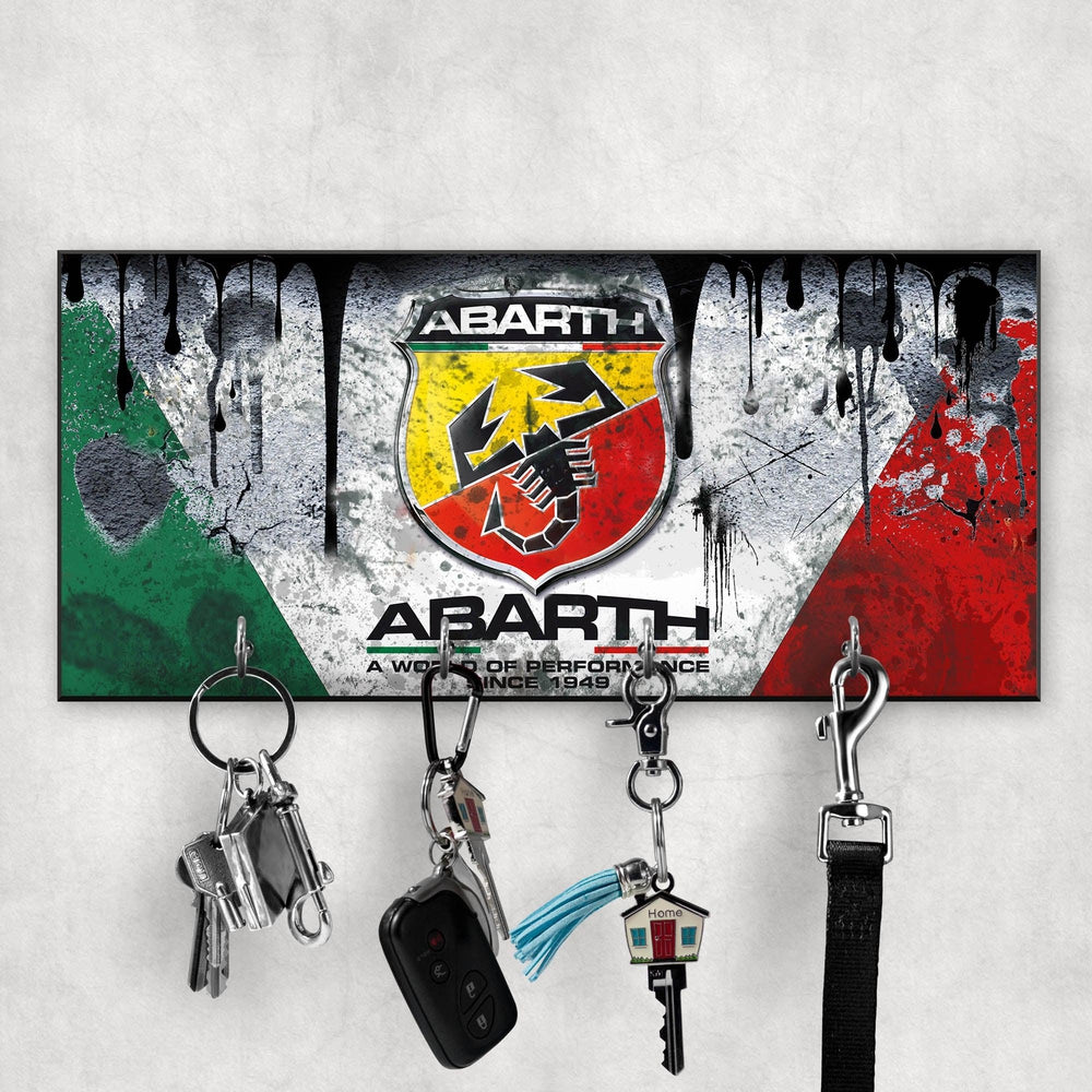 Abarth Vintage Nøgleholdere-Nøgleholdere-Abarth-Garage Culture Shop- garage - man cave - merchandise
