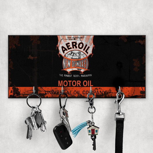 Aeroil Motor Oil Vintage Nøgleholdere-Nøgleholdere-Motoroil-Garage Culture Shop- garage - man cave - merchandise