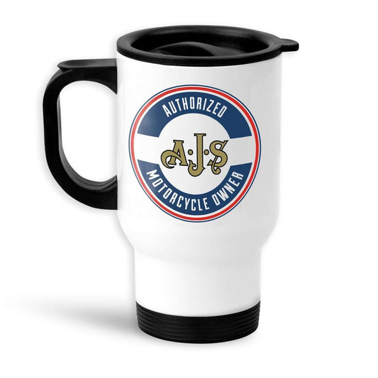 Ajs Authorized Motorcycle Owner Termokrus Hvidt-Krus-AJS-Garage Culture Shop- garage - man cave - merchandise