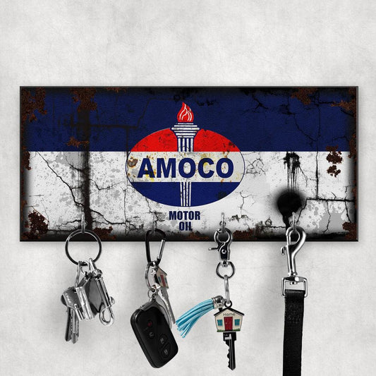 Amoco Motor Oil Vintage Nøgleholdere-Nøgleholdere-Motoroil-Garage Culture Shop- garage - man cave - merchandise