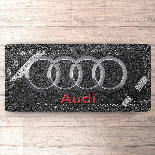 Audi Vintage 30x60cm Skilt-Skilte-Audi-Garage Culture Shop- garage - man cave - merchandise
