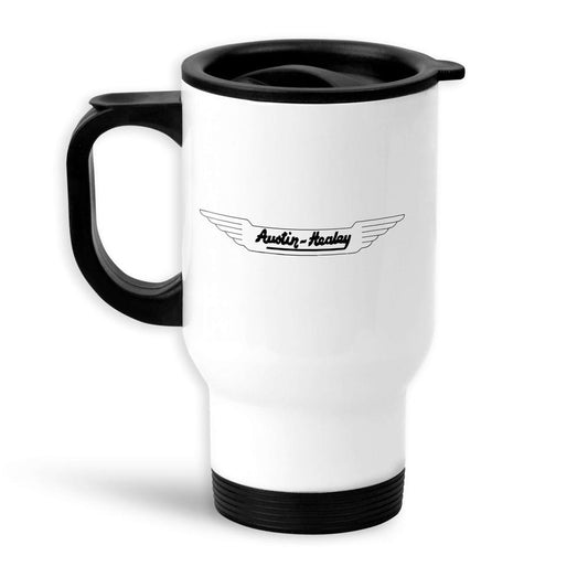 Austin-Healey Termokrus Hvidt-Krus-Austin Healey-Garage Culture Shop- garage - man cave - merchandise