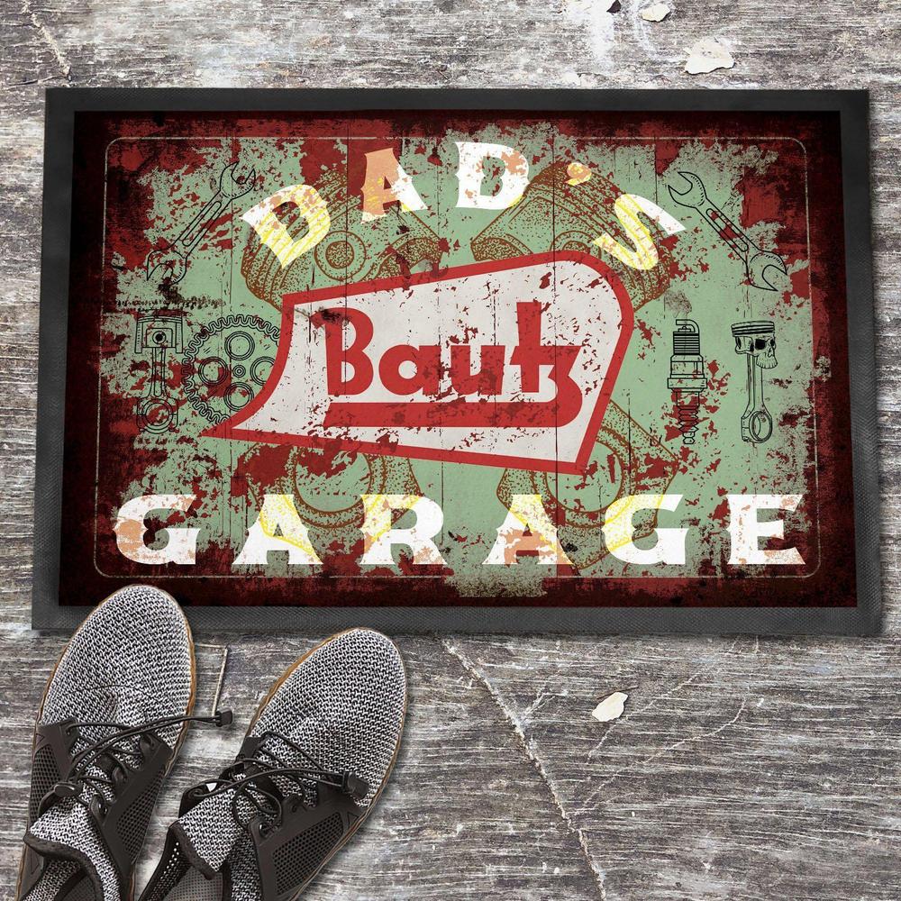 Bautz Dads Garage Vintage Dørmåtte-Dørmåtte-Bautz-Garage Culture Shop- garage - man cave - merchandise