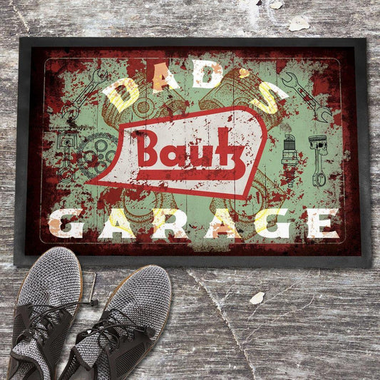 Bautz Dads Garage Vintage Dørmåtte-Dørmåtte-Bautz-Garage Culture Shop- garage - man cave - merchandise