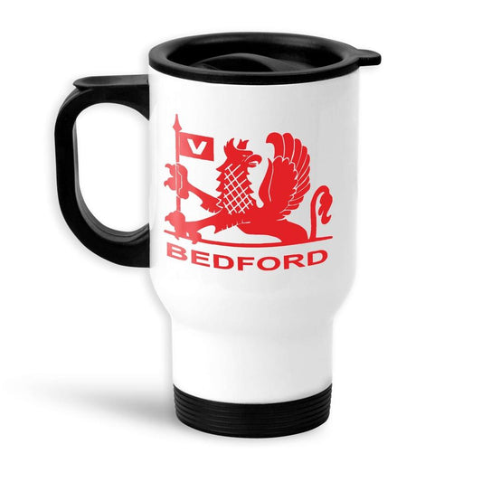 Bedford Termokrus Hvidt-Krus-Bedford-Garage Culture Shop- garage - man cave - merchandise
