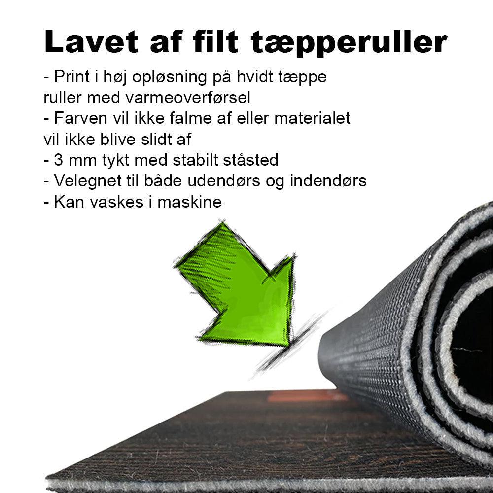 Bolinder Munktell Ripped Dørmåtte-Dørmåtte-Bolinder Munktell-Garage Culture Shop- garage - man cave - merchandise