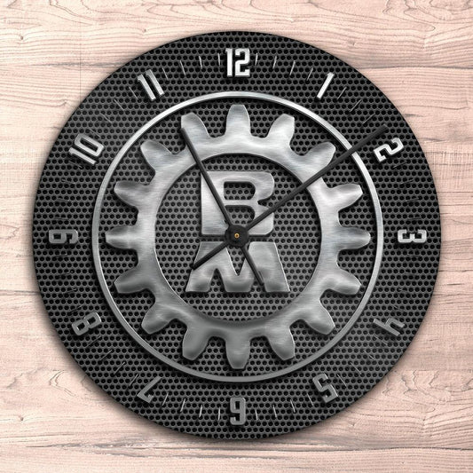Bolinder Munktell Vægur Rundt-Clock-Bolinder Munktell-Garage Culture Shop- garage - man cave - merchandise