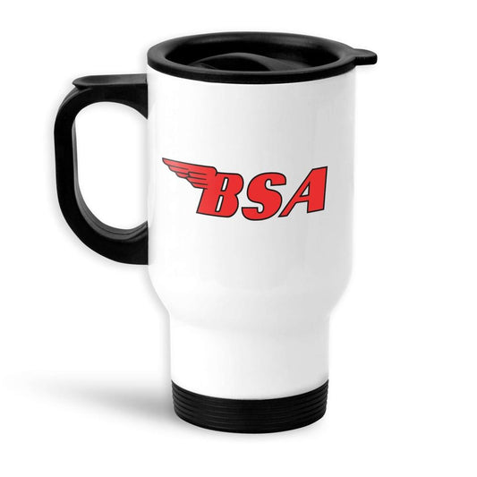 Bsa Termokrus Hvidt-Krus-BSA-Garage Culture Shop- garage - man cave - merchandise