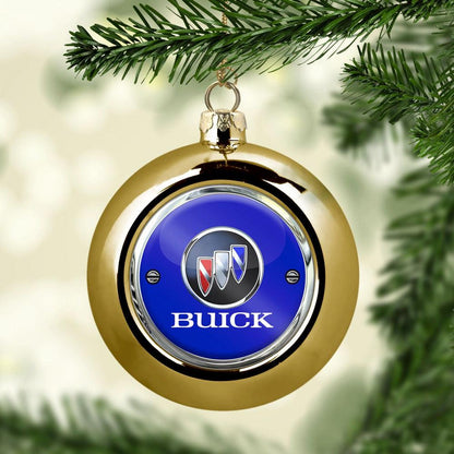 Buick Julekugle-Julekugle-Buick-Guld-Garage Culture Shop- garage - man cave - merchandise