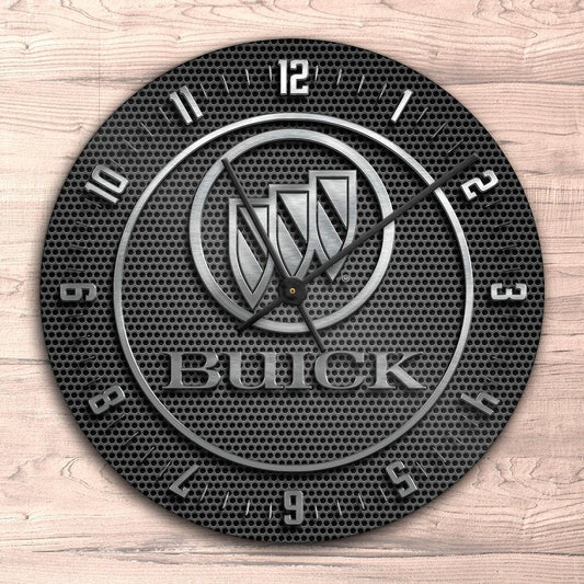 Buick Vægur Rundt-Clock-Buick-Garage Culture Shop- garage - man cave - merchandise