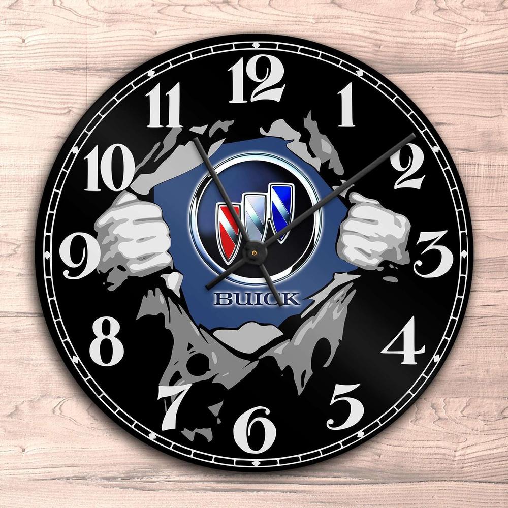 Buick Vægur Rundt-Clock-Buick-Garage Culture Shop- garage - man cave - merchandise