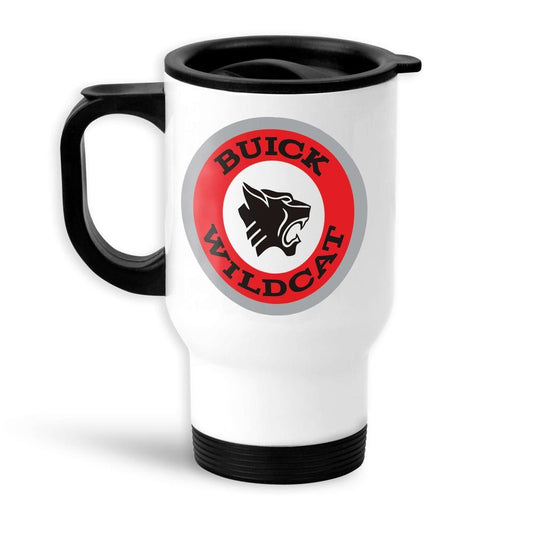 Buick Wildcat Termokrus Hvidt-Krus-Buick-Garage Culture Shop- garage - man cave - merchandise