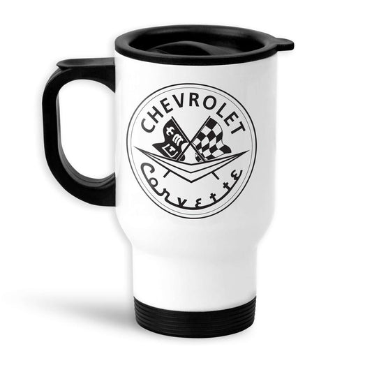 Chevrolet Corvette C1 Termokrus Hvidt-Krus-Chevrolet-Garage Culture Shop- garage - man cave - merchandise