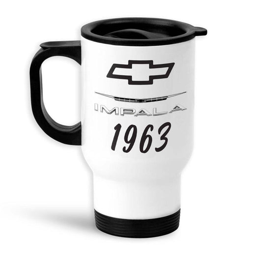 Chevrolet Impala 1963 Termokrus Hvidt-Krus-Chevrolet-Garage Culture Shop- garage - man cave - merchandise