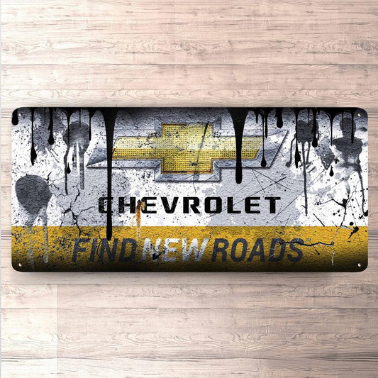 Chevrolet Vintage 30x60cm Skilt-Skilte-Chevrolet-Garage Culture Shop- garage - man cave - merchandise