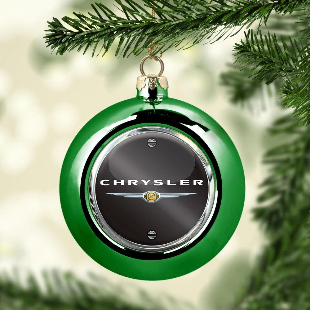 Chrysler Julekugle-Julekugle-Chrysler-Grøn-Garage Culture Shop- garage - man cave - merchandise