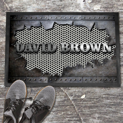 David Brown Ripped Dørmåtte-Dørmåtte-David Brown-Garage Culture Shop- garage - man cave - merchandise