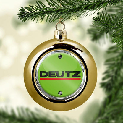 Deutz Julekugle-Julekugle-Deutz-Guld-Garage Culture Shop- garage - man cave - merchandise