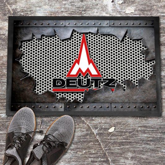 Deutz Ripped Dørmåtte-Dørmåtte-Deutz-Garage Culture Shop- garage - man cave - merchandise