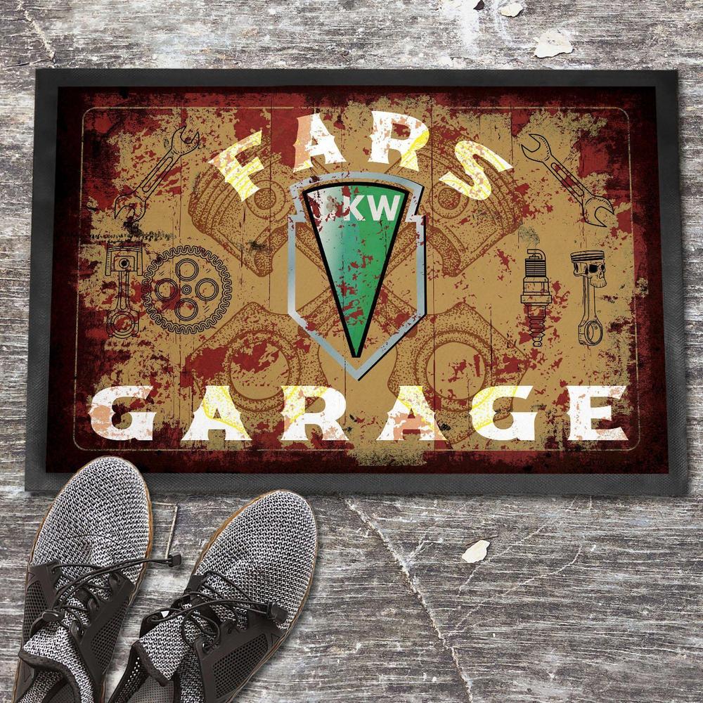 Dkw Fars Garage Vintage Dørmåtte-Dørmåtte-DKW-Garage Culture Shop- garage - man cave - merchandise