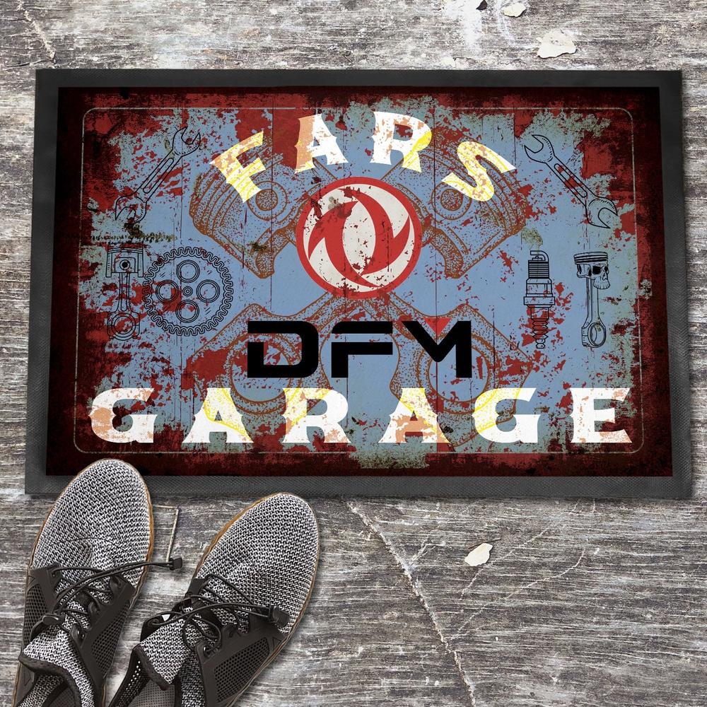 Dong Feng Fars Garage Vintage Dørmåtte-Dørmåtte-Dong Feng-Garage Culture Shop- garage - man cave - merchandise