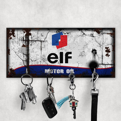 ELF Motor Oil Vintage Nøgleholdere-Nøgleholdere-Motoroil-Garage Culture Shop- garage - man cave - merchandise