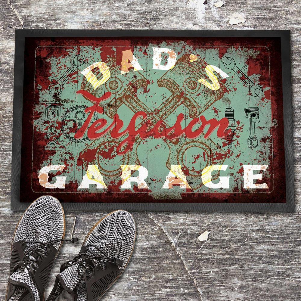 Ferguson Dads Garage Vintage Dørmåtte-Dørmåtte-Ferguson-Garage Culture Shop- garage - man cave - merchandise