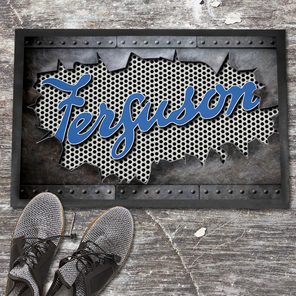 Ferguson Ripped Dørmåtte-Dørmåtte-Ferguson-Garage Culture Shop- garage - man cave - merchandise
