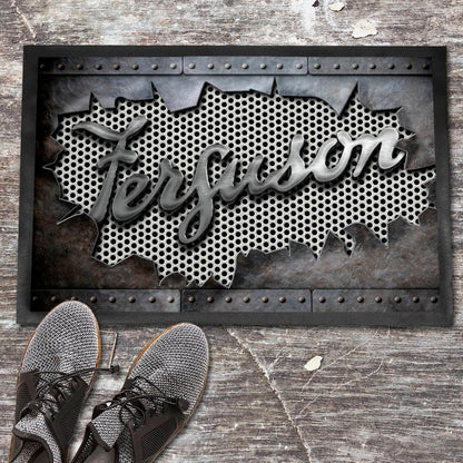 Ferguson Ripped Dørmåtte-Dørmåtte-Ferguson-Garage Culture Shop- garage - man cave - merchandise