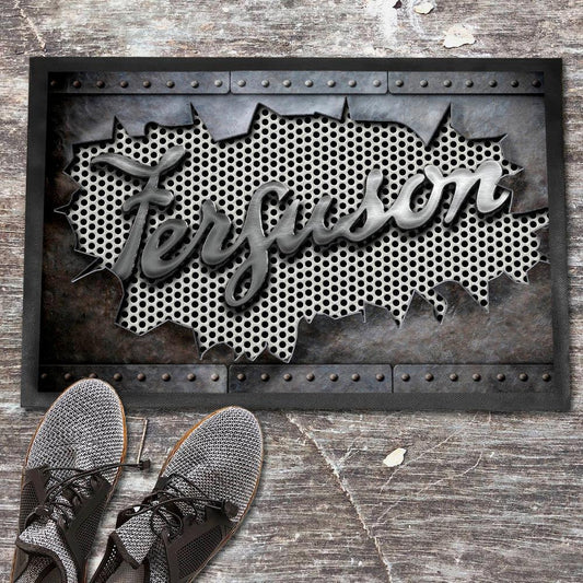 Ferguson Ripped Dørmåtte-Dørmåtte-Ferguson-Garage Culture Shop- garage - man cave - merchandise
