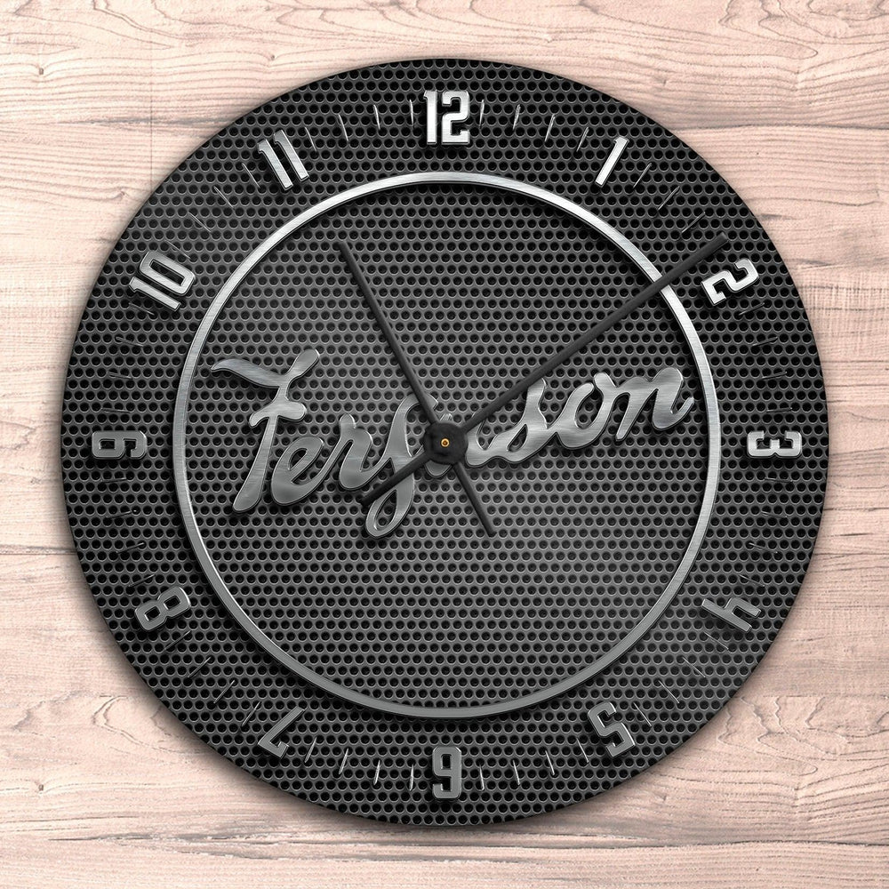 Ferguson Vægur Rundt-Clock-Ferguson-Garage Culture Shop- garage - man cave - merchandise