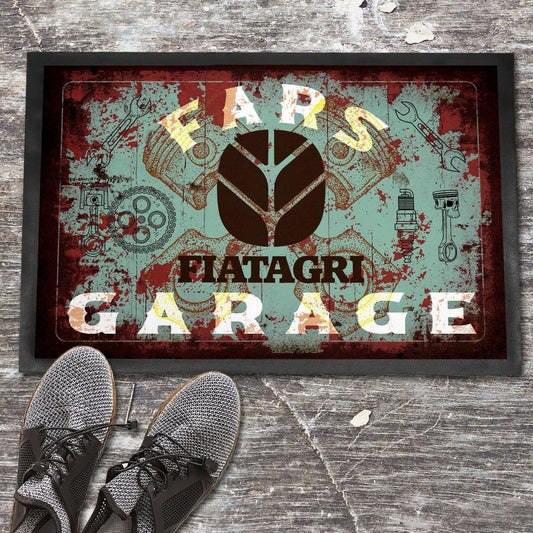 Fiatagri Fars Garage Vintage Dørmåtte-Dørmåtte-Fiatagri-Garage Culture Shop- garage - man cave - merchandise