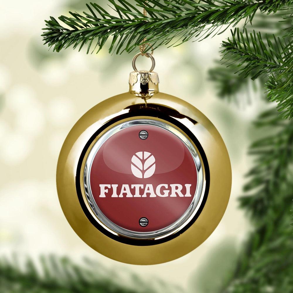 Fiatagri Julekugle-Julekugle-Fiatagri-Guld-Garage Culture Shop- garage - man cave - merchandise