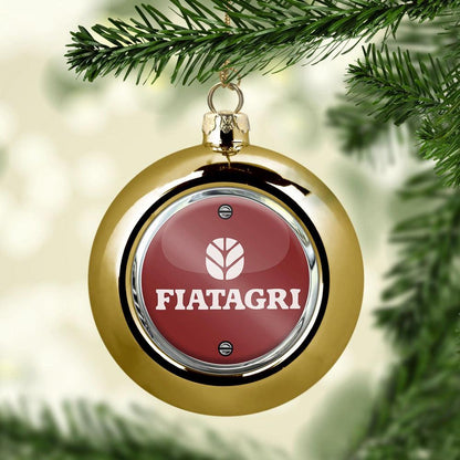 Fiatagri Julekugle-Julekugle-Fiatagri-Guld-Garage Culture Shop- garage - man cave - merchandise