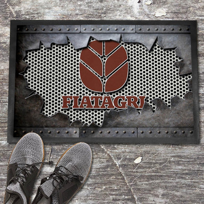 Fiatagri Ripped Dørmåtte-Dørmåtte-Fiatagri-Garage Culture Shop- garage - man cave - merchandise