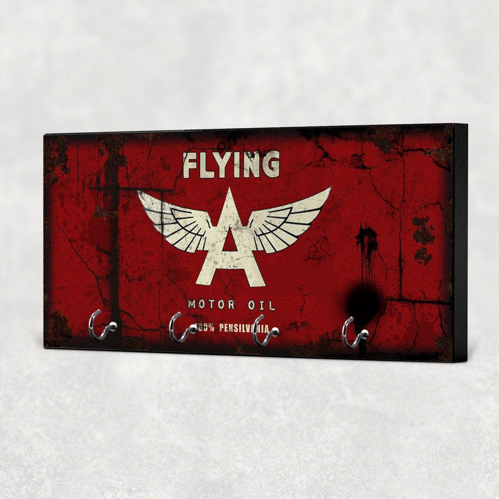 Flying Motor Oil Vintage Nøgleholdere-Nøgleholdere-Motoroil-Garage Culture Shop- garage - man cave - merchandise
