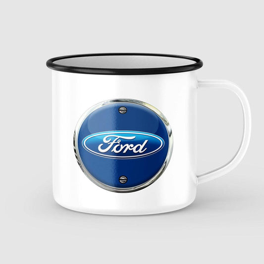 Ford Vintage Emaljekrus-Krus-Ford-Garage Culture Shop- garage - man cave - merchandise