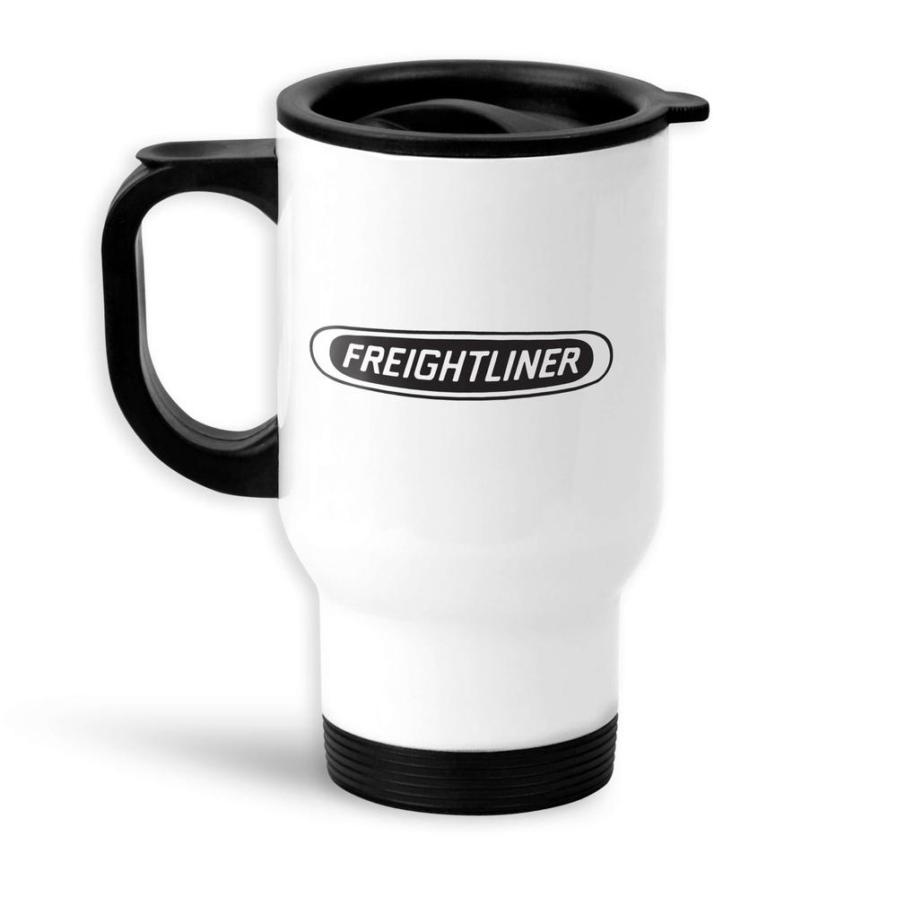 Freightliner Termokrus Hvidt-Krus-Freightliner-Garage Culture Shop- garage - man cave - merchandise