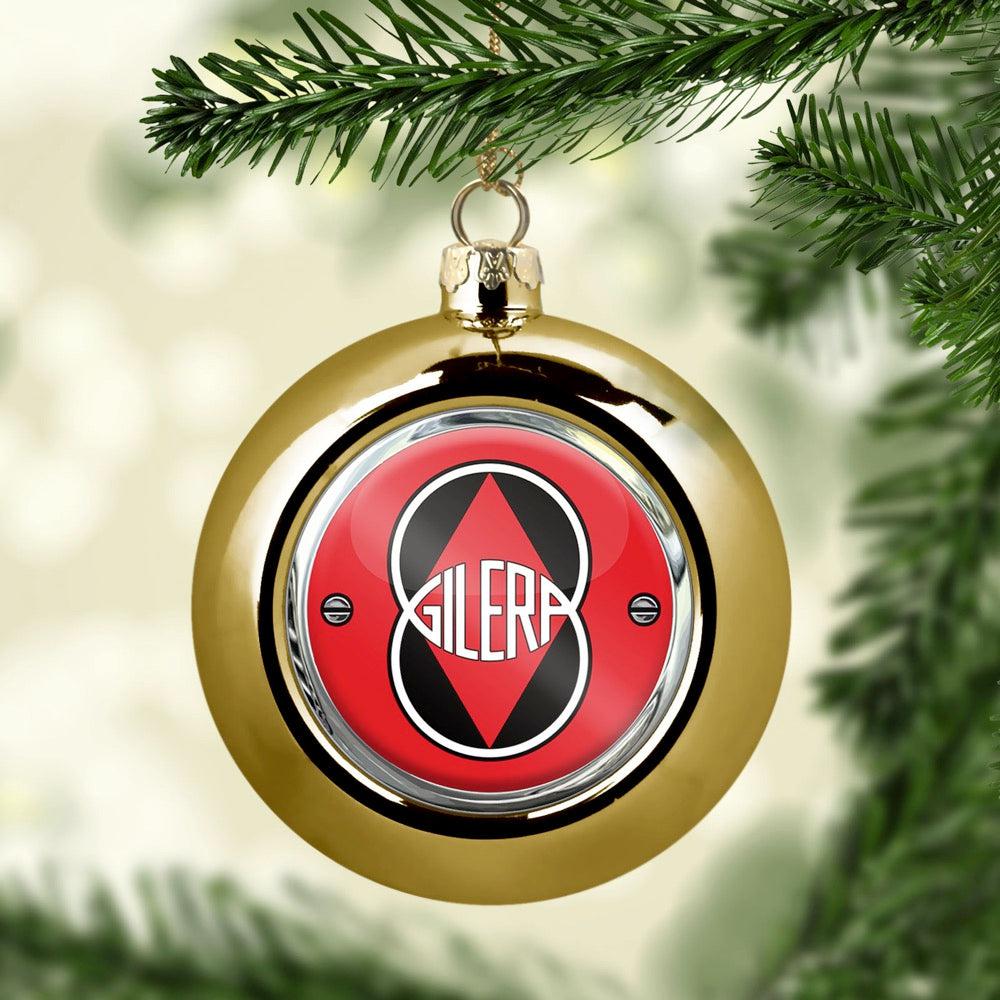 Gilera Julekugle-Julekugle-Gilera-Guld-Garage Culture Shop- garage - man cave - merchandise