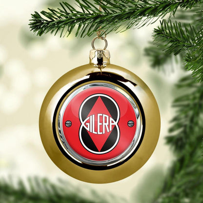 Gilera Julekugle-Julekugle-Gilera-Guld-Garage Culture Shop- garage - man cave - merchandise
