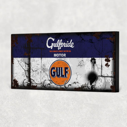 Gulf Motor Oil Vintage Nøgleholdere-Nøgleholdere-Motoroil-Garage Culture Shop- garage - man cave - merchandise