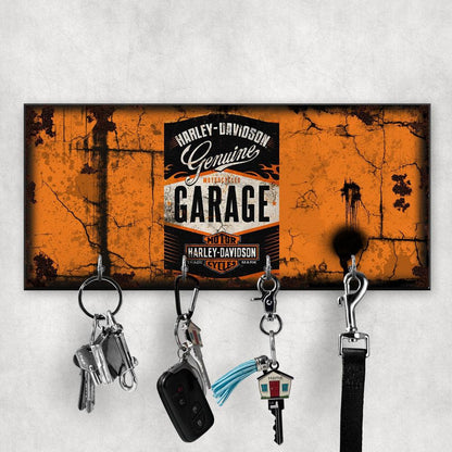 Harley Davidson Motor Oil Vintage Nøgleholdere-Nøgleholdere-Motoroil-Garage Culture Shop- garage - man cave - merchandise