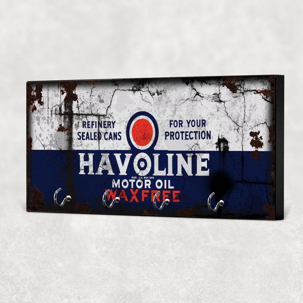 Havoline Motor Oil Vintage Nøgleholdere-Nøgleholdere-Motoroil-Garage Culture Shop- garage - man cave - merchandise