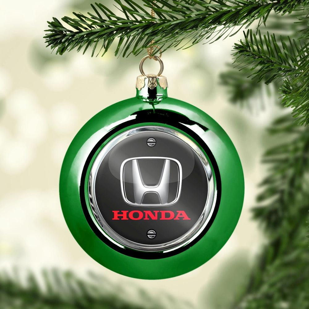 Honda Julekugle-Julekugle-Honda-Grøn-Garage Culture Shop- garage - man cave - merchandise