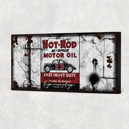 Hot Rod Motor Oil Vintage Nøgleholdere-Nøgleholdere-Motoroil-Garage Culture Shop- garage - man cave - merchandise